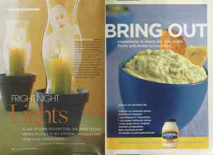 Better Homes & Gardens October 2004 Magazine Article: Page 74