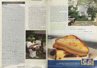 Better Homes & Gardens October 2004 Magazine Article: Page 98