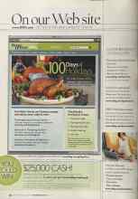 Better Homes & Gardens November 2004 Magazine Article: YOU COULD WIN