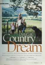 Better Homes & Gardens November 2004 Magazine Article: LIVING A Country Dream