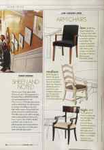 Better Homes & Gardens November 2004 Magazine Article: SHEEN AND NOTED
