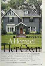Better Homes & Gardens November 2004 Magazine Article: A Home of Her Own