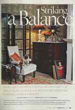 Better Homes & Gardens November 2004 Magazine Article: Striking a Balance