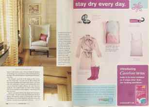 Better Homes & Gardens November 2004 Magazine Article: Page 108
