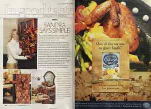Better Homes & Gardens November 2004 Magazine Article: Page 136