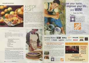 Better Homes & Gardens November 2004 Magazine Article: Page 240