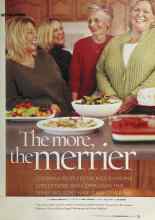 Better Homes & Gardens December 2004 Magazine Article: The more, the merrier