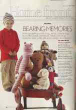 Better Homes & Gardens December 2004 Magazine Article: BEARING MEMORIES