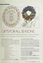 Better Homes & Gardens December 2004 Magazine Article: GIFTS FOR ALL SEASONS