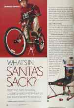 Better Homes & Gardens December 2004 Magazine Article: WHAT'S IN SANTA'S SACK?