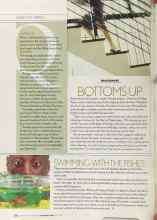 Better Homes & Gardens December 2004 Magazine Article: BOTTOMS UP