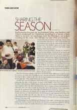 Better Homes & Gardens December 2004 Magazine Article: SHARING THE SEASON