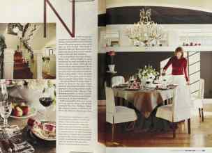 Better Homes & Gardens December 2004 Magazine Article: Page 128