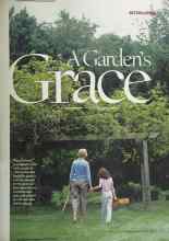 Better Homes & Gardens January 2005 Magazine Article: A Garden's Grace