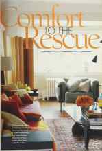 Better Homes & Gardens January 2005 Magazine Article: Comfort TO THE Rescue