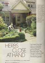 Better Homes & Gardens February 2005 Magazine Article: HERBS CLOSE AT HAND
