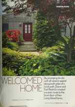 Better Homes & Gardens February 2005 Magazine Article: WELCOMED HOME