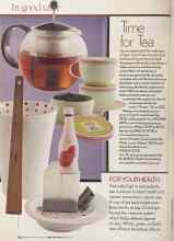 Better Homes & Gardens February 2005 Magazine Article: Time for Tea