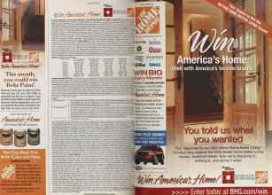 Better Homes & Gardens February 2005 Magazine Article: Page 106