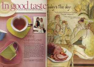 Better Homes & Gardens February 2005 Magazine Article: Page 120