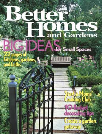 Better Homes & Gardens March 2005 Magazine Cover