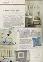 Better Homes & Gardens March 2005 Magazine Article: CHARACTER BUILDING
