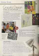 Better Homes & Gardens March 2005 Magazine Article: Graceful Design