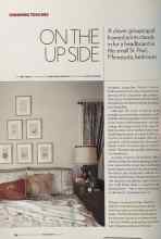 Better Homes & Gardens March 2005 Magazine Article: ON THE UP SIDE
