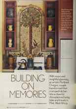 Better Homes & Gardens March 2005 Magazine Article: BUILDING ON MEMORIES