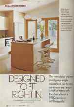 Better Homes & Gardens March 2005 Magazine Article: DESIGNED TO FIT RIGHT IN