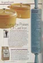 Better Homes & Gardens March 2005 Magazine Article: OH MY LITTLE DUMPLING