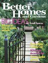 Better Homes & Gardens March 2005 Magazine Cover