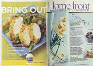 Better Homes & Gardens March 2005 Magazine Article: Page 52