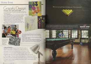 Better Homes & Gardens March 2005 Magazine Article: Page 58