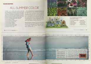 Better Homes & Gardens March 2005 Magazine Article: ALL-SUMMER COLOR