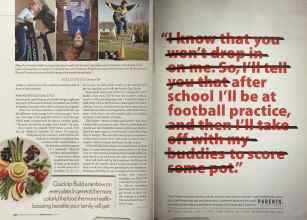 Better Homes & Gardens March 2005 Magazine Article: Page 136