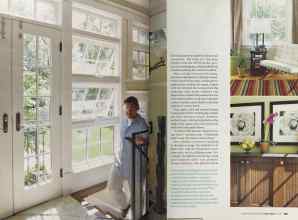 Better Homes & Gardens March 2005 Magazine Article: Page 182