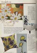 Better Homes & Gardens April 2005 Magazine Article: A Facelift for Florals