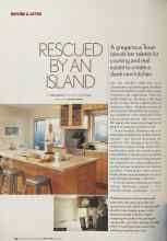 Better Homes & Gardens April 2005 Magazine Article: RESCUED BY AN ISLAND