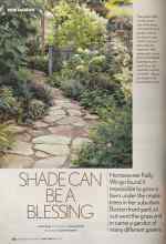 Better Homes & Gardens April 2005 Magazine Article: SHADE CAN BE A BLESSING