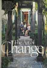 Better Homes & Gardens April 2005 Magazine Article: The Art of Change
