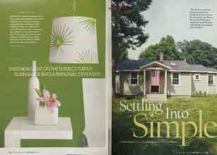 Better Homes & Gardens April 2005 Magazine Article: Page 32