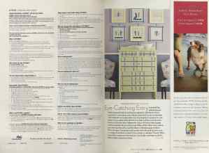 Better Homes & Gardens April 2005 Magazine Article: Page 136