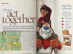 Better Homes & Gardens April 2005 Magazine Article: Page 188