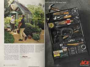 Better Homes & Gardens April 2005 Magazine Article: Page 230