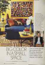 Better Homes & Gardens May 2005 Magazine Article: BIG COLOR IN A SMALL SPACE