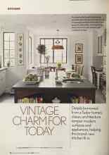 Better Homes & Gardens May 2005 Magazine Article: VINTAGE CHARM FOR TODAY