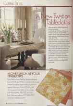 Better Homes & Gardens May 2005 Magazine Article: HIGH FASHION AT YOUR FINGERTIPS