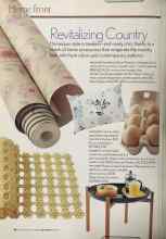 Better Homes & Gardens May 2005 Magazine Article: Revitalizing Country