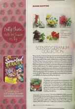 Better Homes & Gardens May 2005 Magazine Article: SCENTED GERANIUM COLLECTION